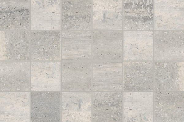 Travertin Roma Silver Mosaik