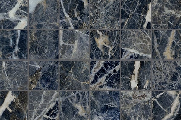 Blaue Saint-Laurent Marmor Mosaik