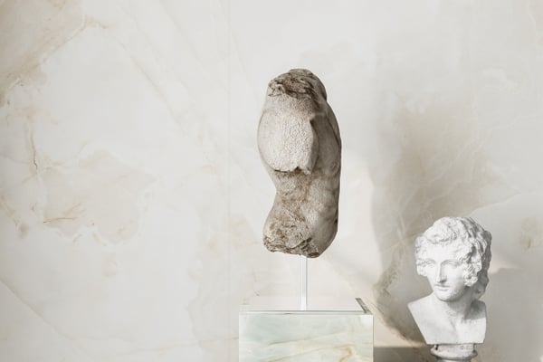 Maison Alabaster Matt Perle Platte