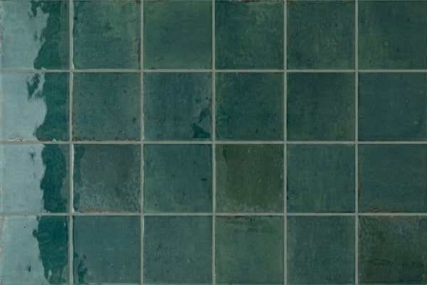 Terrakotta-Quadrat Smaragd