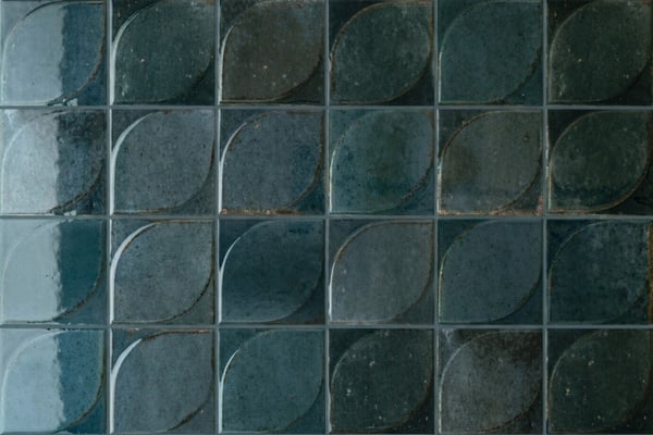 Terracotta Petal Blue