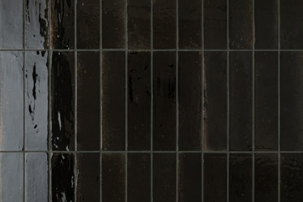 Terrakotta-Ziegel Schwarz