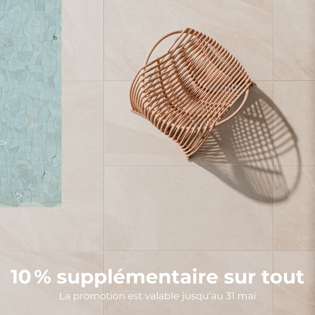20 mm grip extérieur - Grès cérame